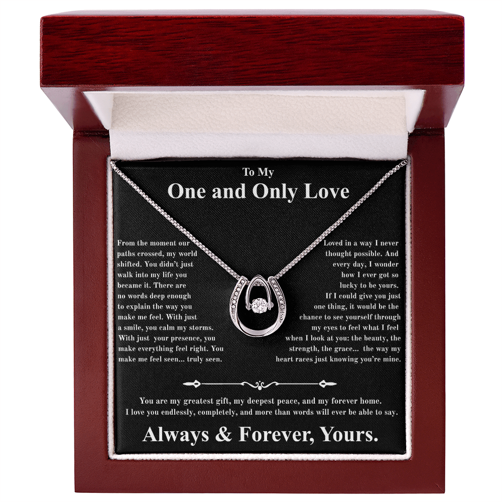 Love Necklace For My One and Only Love