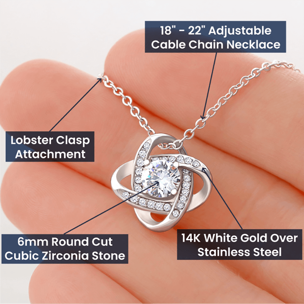 Love Knot Necklace - To My One and Only Love