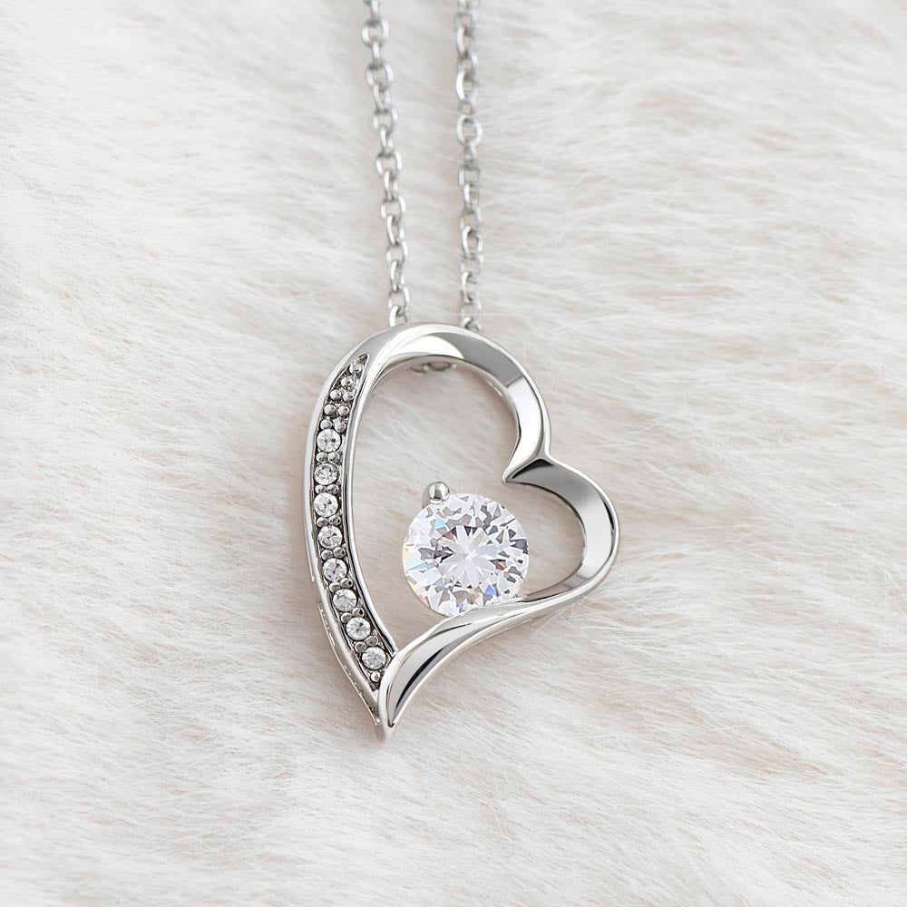 To My Beautiful Daughter -Forever love Necklace- "My Love With you Always"