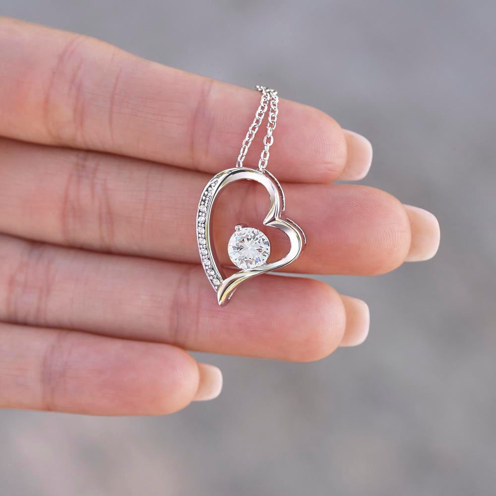 To My Beautiful Daughter -Forever love Necklace- "My Love With you Always"