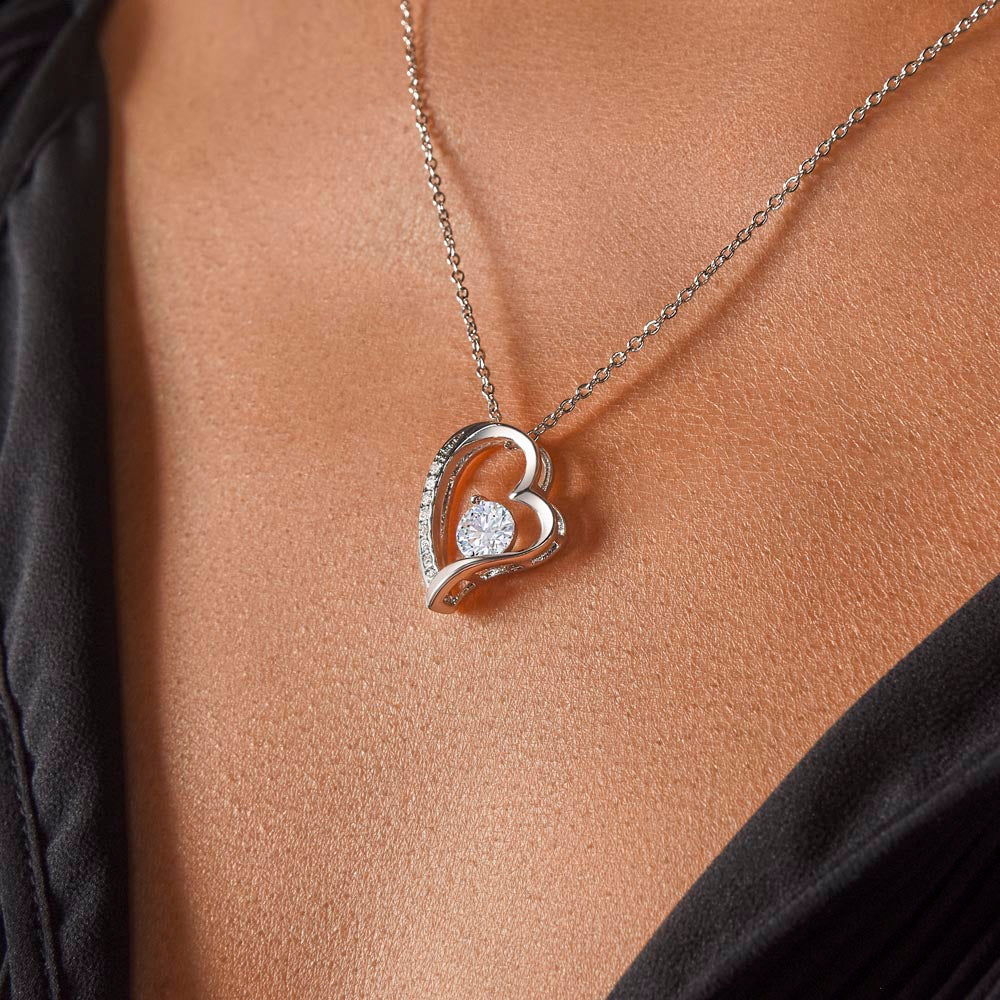 Forever Love Necklace for Mom – Meaningful Jewelry Gift for Mother's Day, Birthday, or Christmas