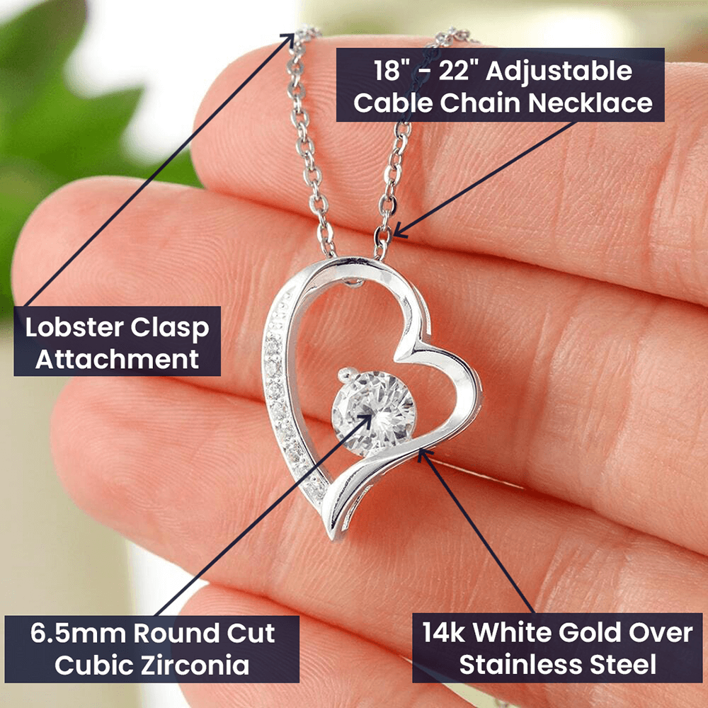Forever Love Necklace For My One And Only Love