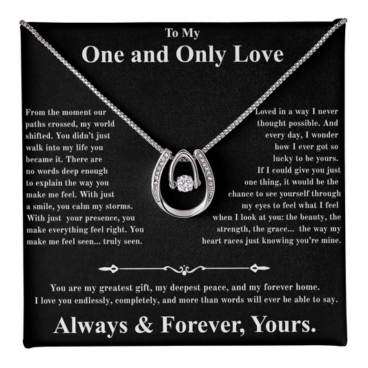 Love Necklace For My One and Only Love
