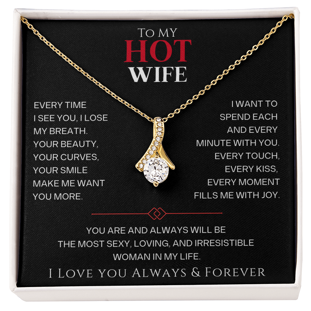 Alluring Beauty Necklace – Romantic Gift for Wife | Anniversary, Birthday & Special Occasion Jewelry