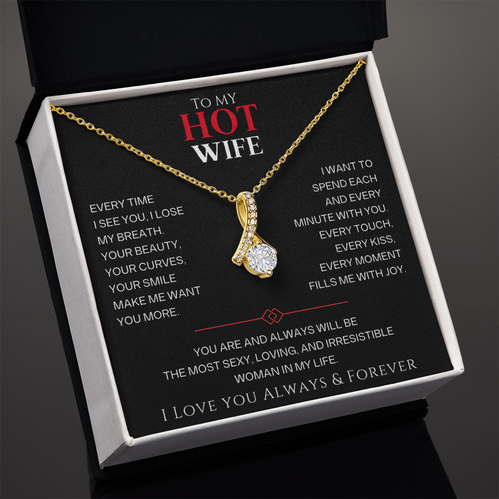 Alluring Beauty Necklace – Romantic Gift for Wife | Anniversary, Birthday & Special Occasion Jewelry