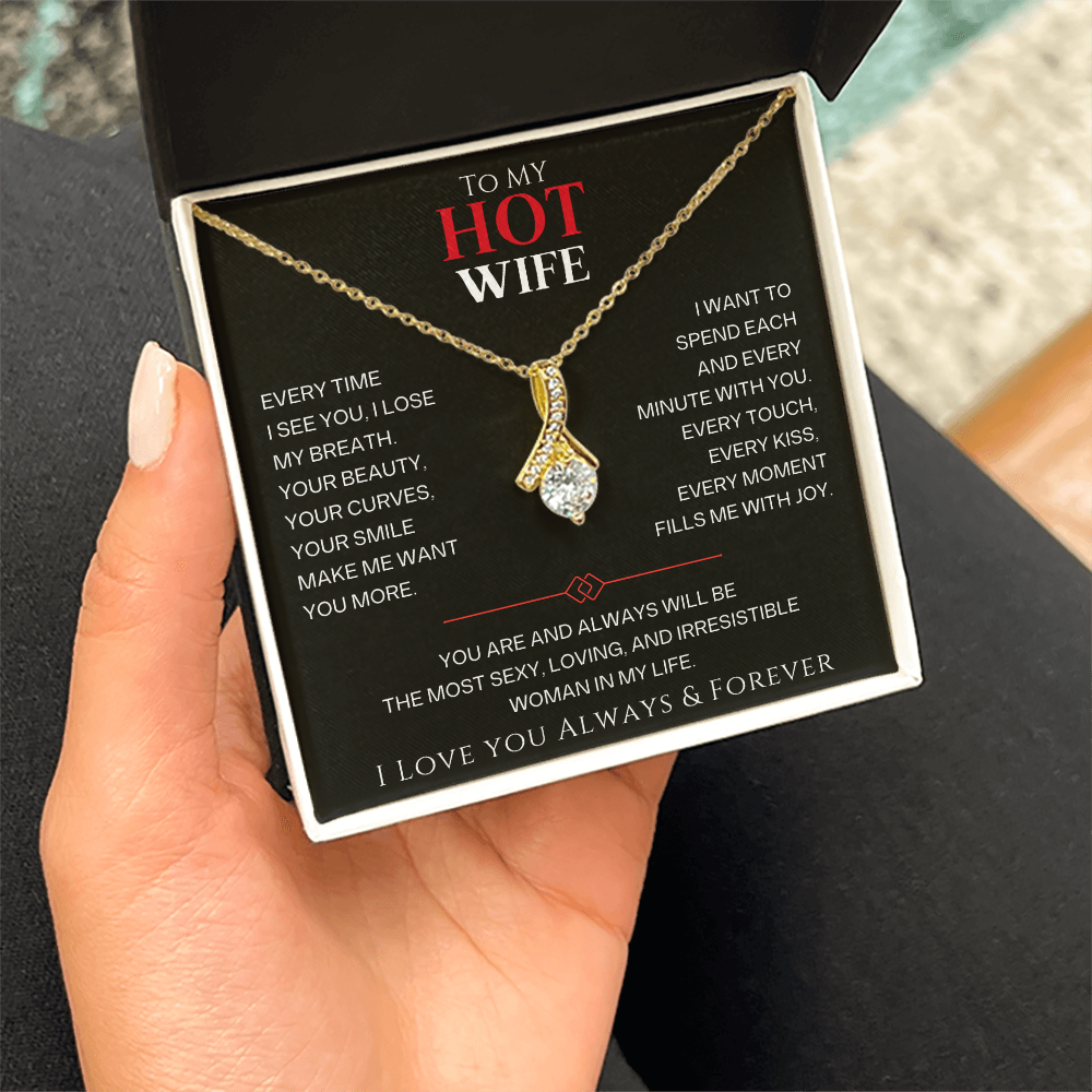 Alluring Beauty Necklace – Romantic Gift for Wife | Anniversary, Birthday & Special Occasion Jewelry