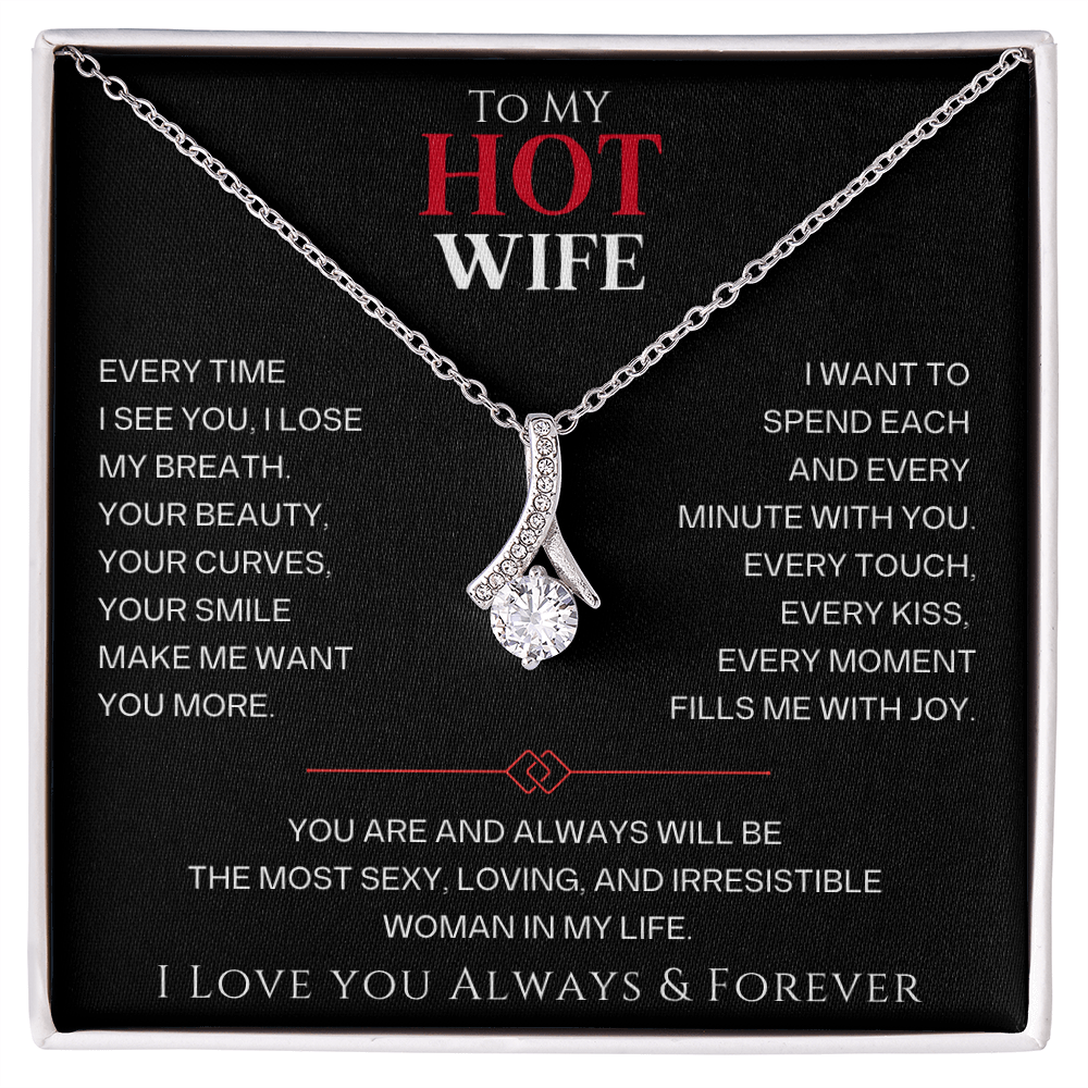 Alluring Beauty Necklace – Romantic Gift for Wife | Anniversary, Birthday & Special Occasion Jewelry