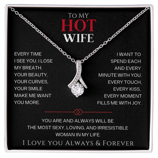 Alluring Beauty Necklace – Romantic Gift for Wife | Anniversary, Birthday & Special Occasion Jewelry