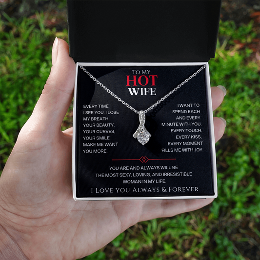 Alluring Beauty Necklace – Romantic Gift for Wife | Anniversary, Birthday & Special Occasion Jewelry