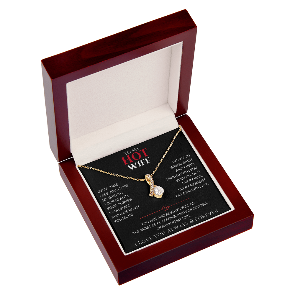 Alluring Beauty Necklace – Romantic Gift for Wife | Anniversary, Birthday & Special Occasion Jewelry