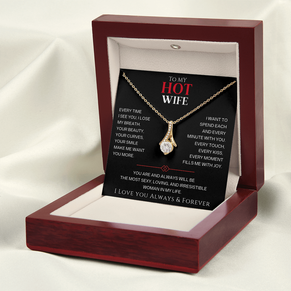 Alluring Beauty Necklace – Romantic Gift for Wife | Anniversary, Birthday & Special Occasion Jewelry