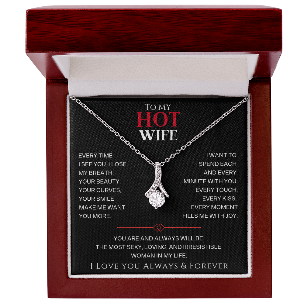 Alluring Beauty Necklace – Romantic Gift for Wife | Anniversary, Birthday & Special Occasion Jewelry