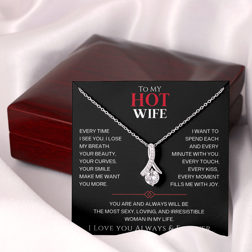 Alluring Beauty Necklace – Romantic Gift for Wife | Anniversary, Birthday & Special Occasion Jewelry