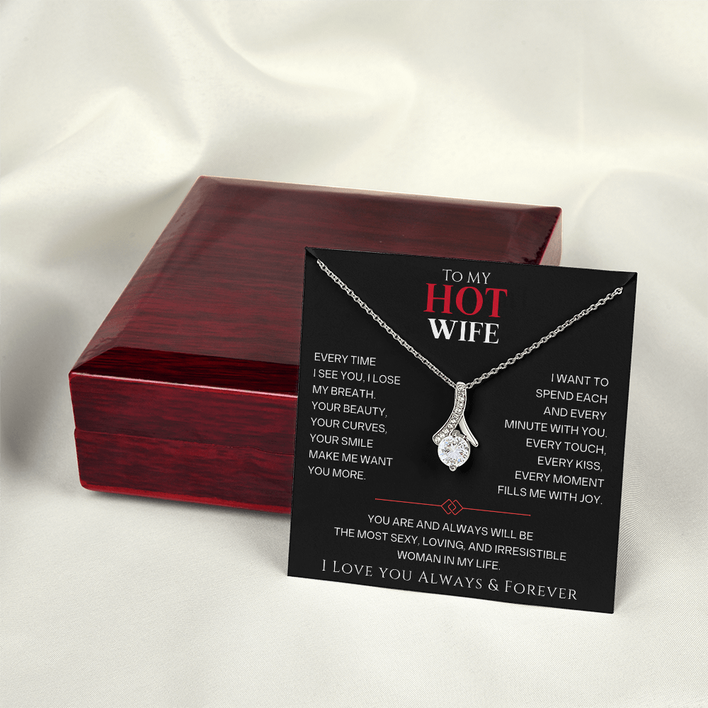 Alluring Beauty Necklace – Romantic Gift for Wife | Anniversary, Birthday & Special Occasion Jewelry